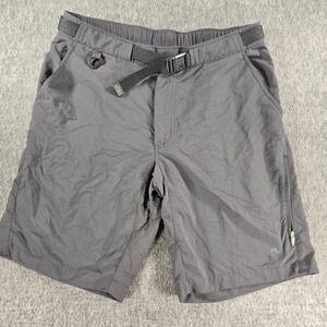Vintage Nike ACG Hiking Shorts Mens 32 Black Nylon Belted Cargo Gorpcore Utility